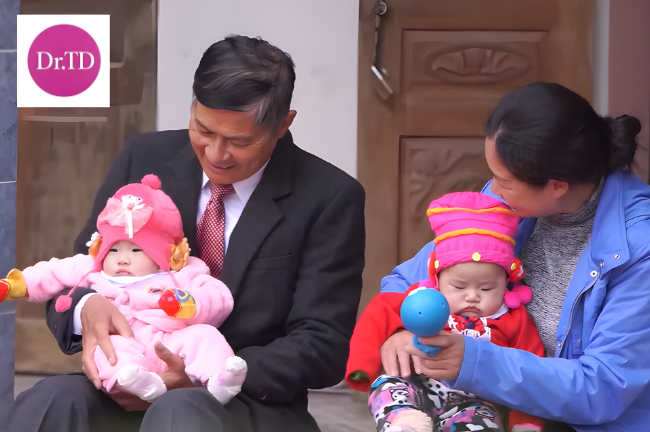 Hai bé Quyết Tâm và Tất Thắng là minh chứng cho nỗ lực không ngừng của vợ chồng ông Hiền trên hành trình tìm con