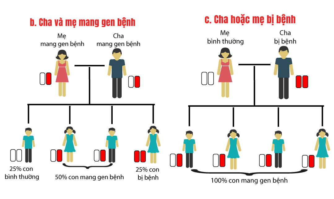Người lành mang gen bệnh