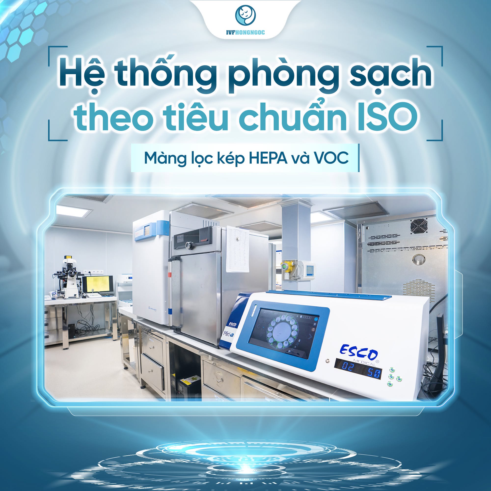 Hệ Thống Labo Nuôi Phôi Đạt Chuẩn