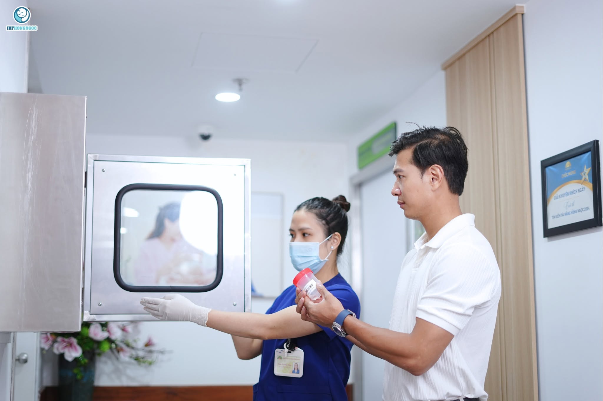 lấy tinh trùng làm IVF như thế nào